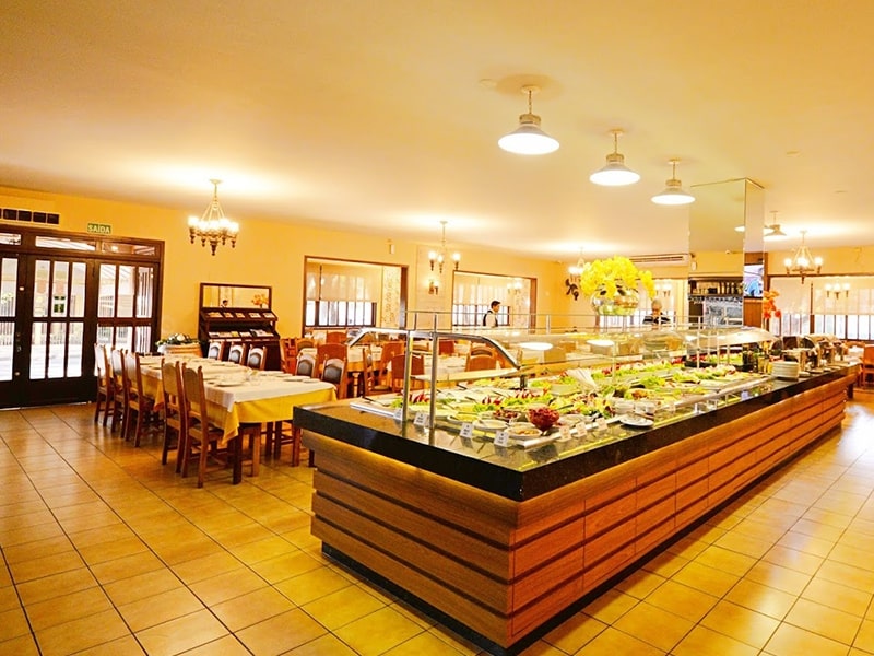 Foto do Buffet da Bufalo Branco Churrascaria, restaurante em Foz do Iguaçu