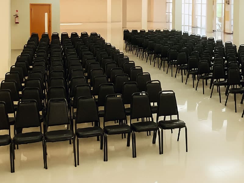 espaço para evento corporativo em Foz