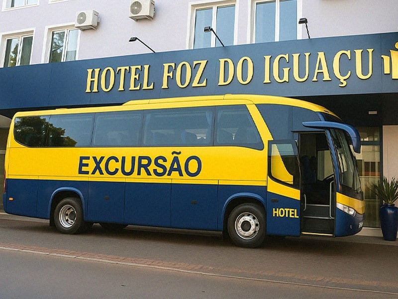 excursão escolar para Foz do Iguaçu