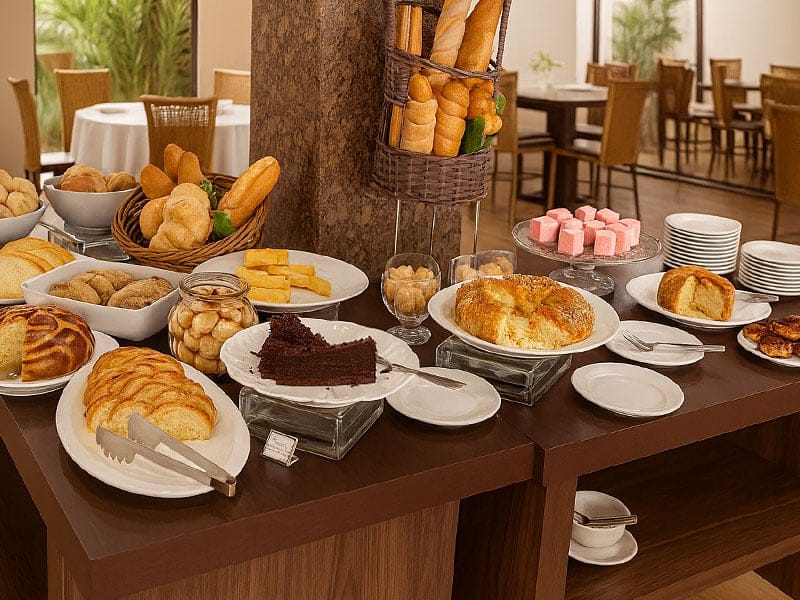 hotel em Foz com café da manhã incluso