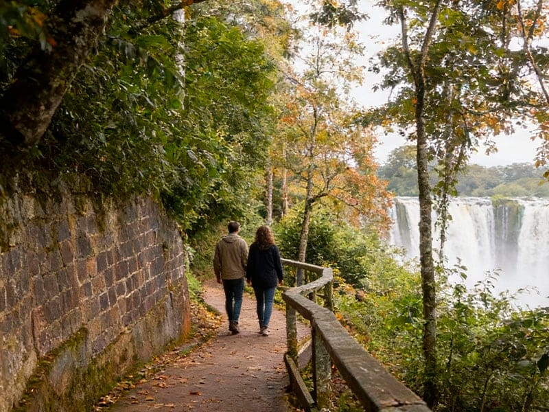 Foz do Iguaçu no outono