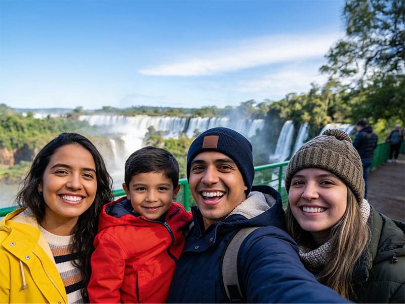 viagem em grupo para Foz do Iguaçu